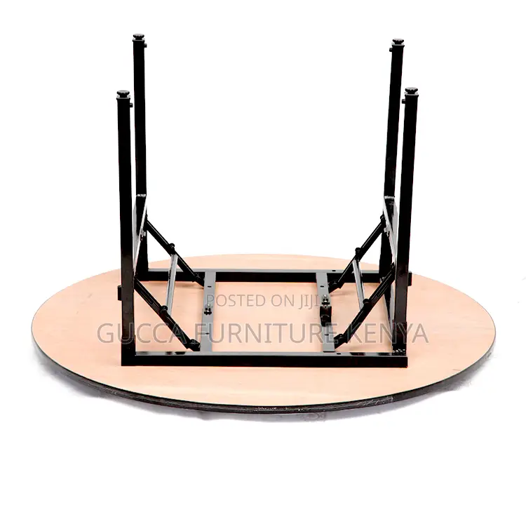 Round White Restaurant Table.