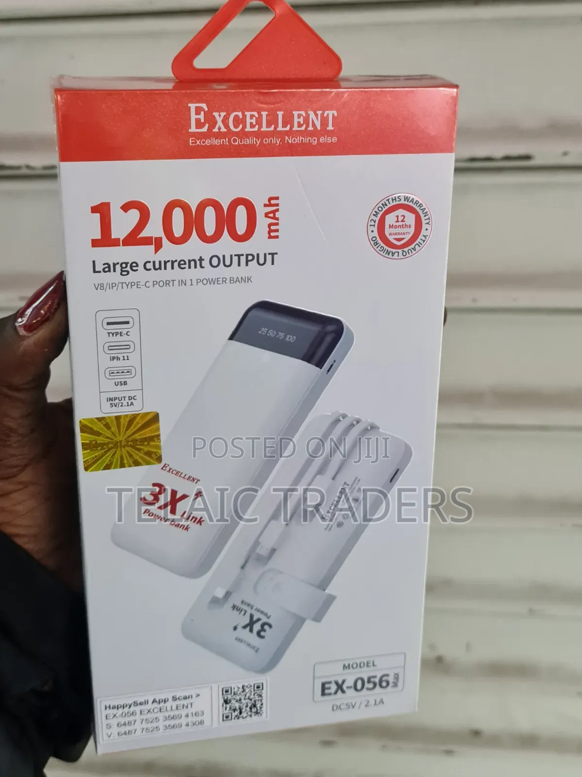 Excellent 12000mah High Quality Powerbank