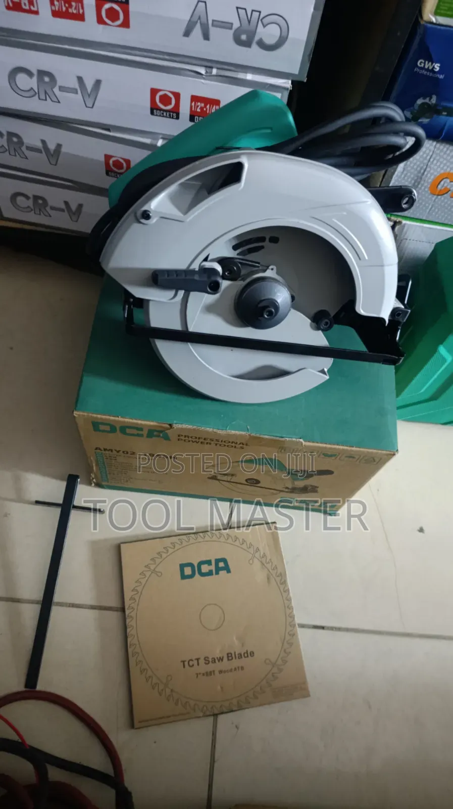 Dca 7" Electric Circular Saw/1600watts Dca Circular Saw