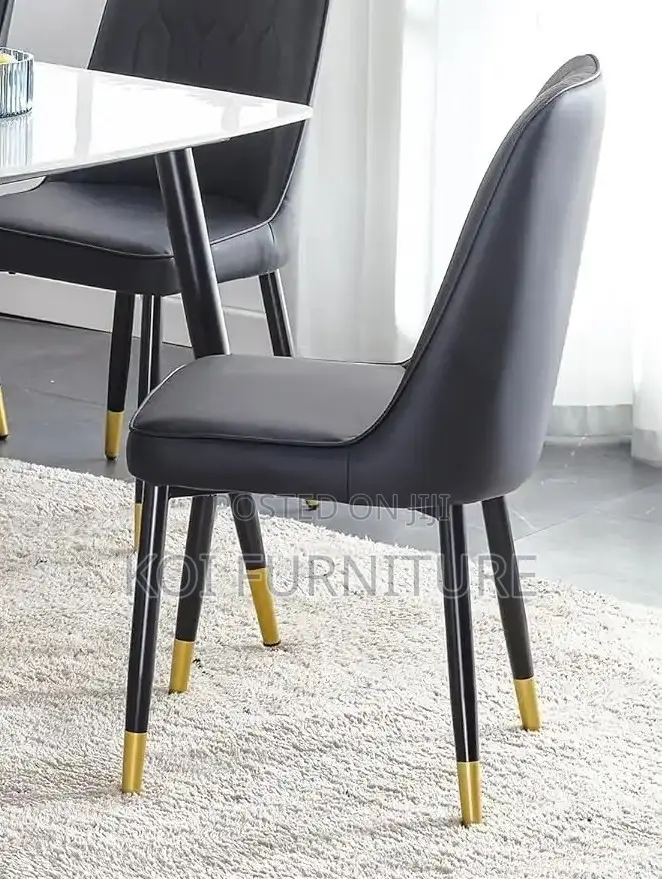 Dining Set; Four Seaters Marble Dining Set