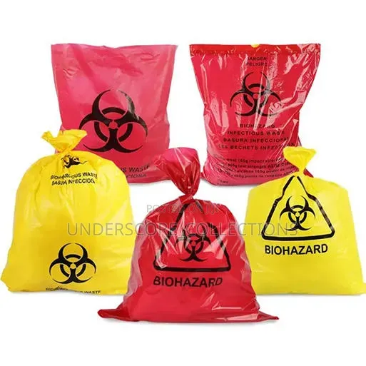 75x90cm Medical Waste Bags in Packs of 25