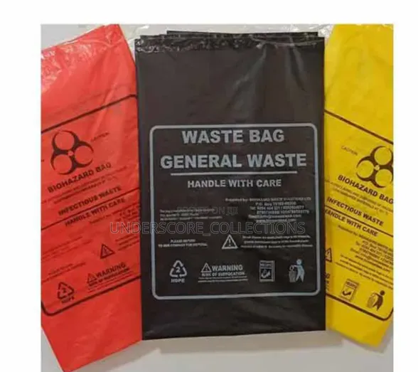 75x90cm Medical Waste Bags in Packs of 25
