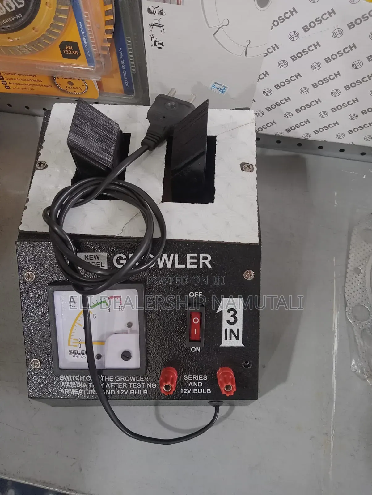 3-in-1 Growler Armature Tester For Starter Alternator Diagnostics