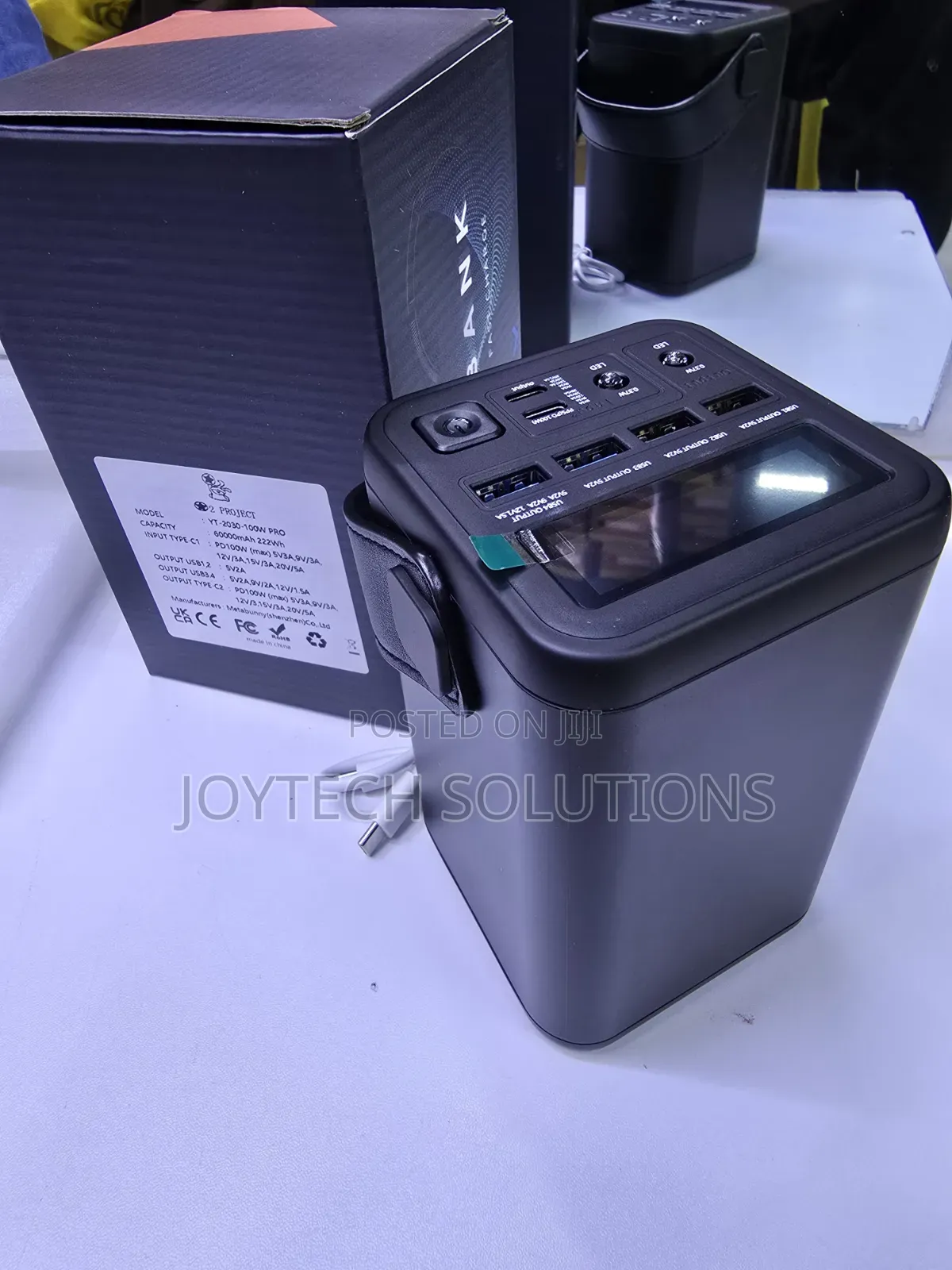 Portable Power Station 60,000mah / 100w for Laptops Macbooks