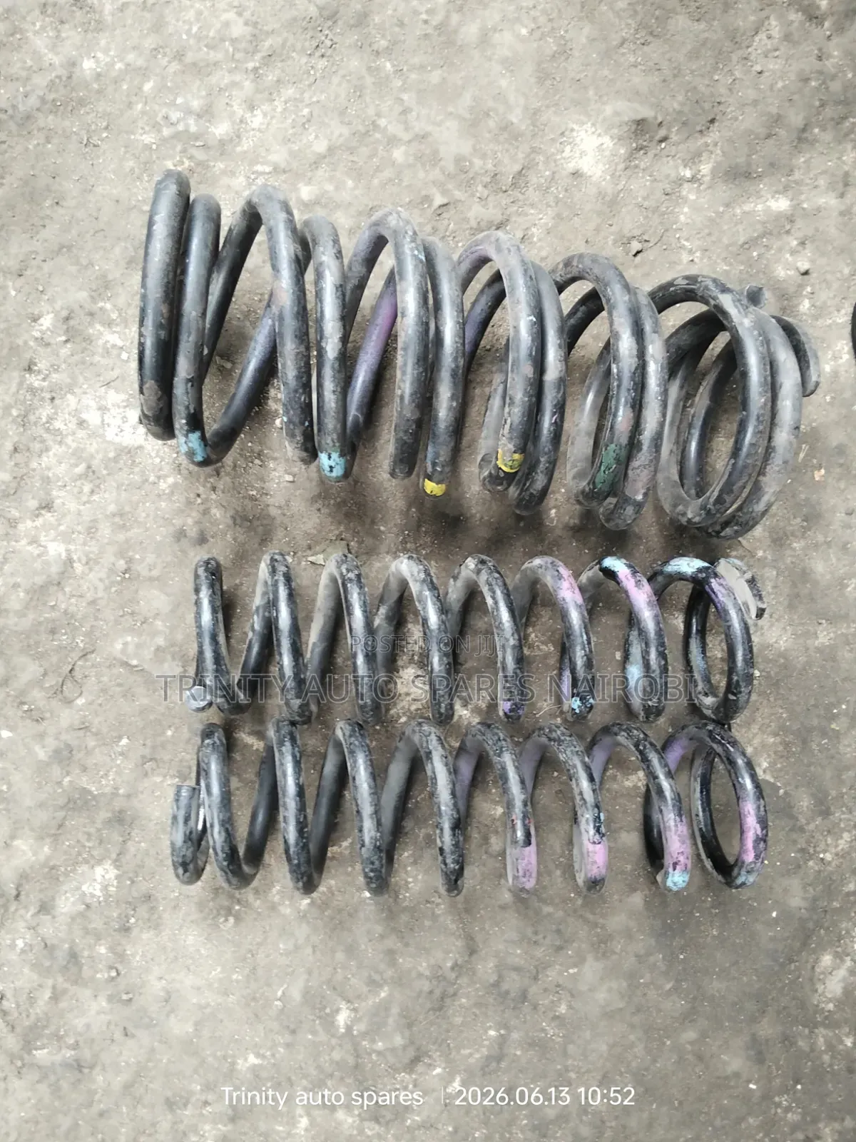 Original Ex Japan Toyota Harrier 2014-2024 Heavy Duty Coil Springs