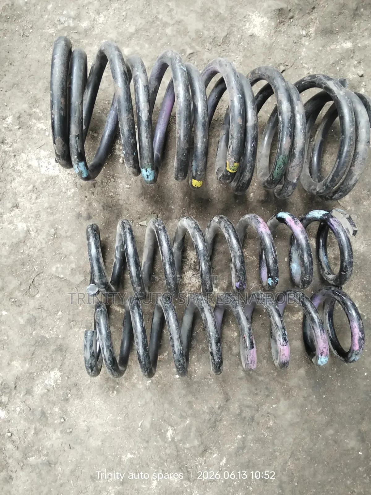 Original Ex Japan Toyota Harrier 2014-2024 Heavy Duty Coil Springs