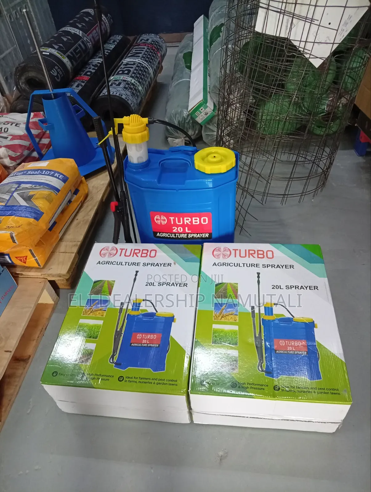 Turbo 20l Manual Backpack Sprayer With High Pressure Pump