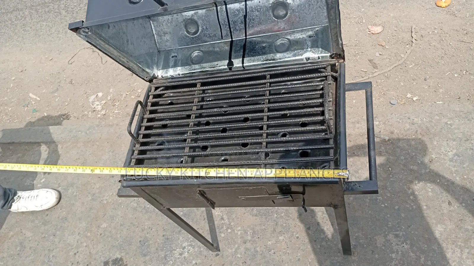 Quality Barbeque Meat Grill.