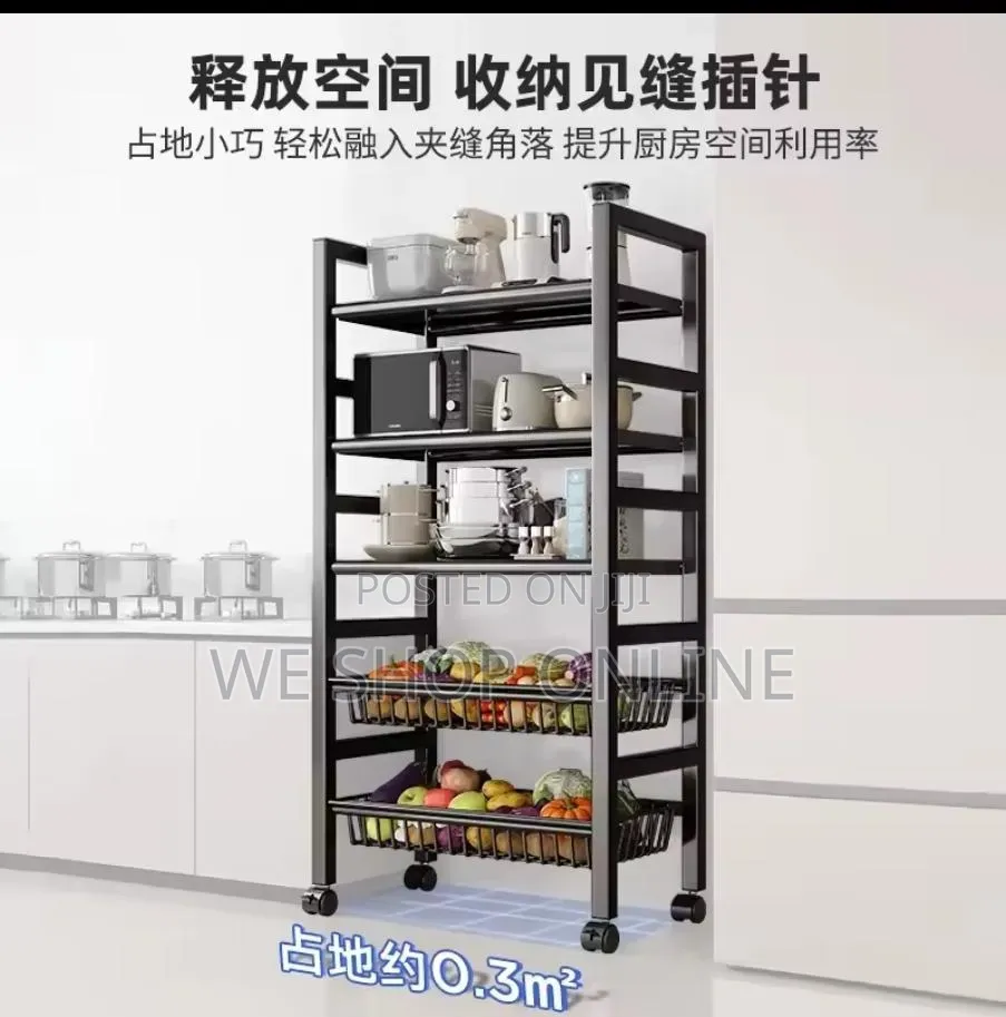 5 Layer Vegetables Basket Rack