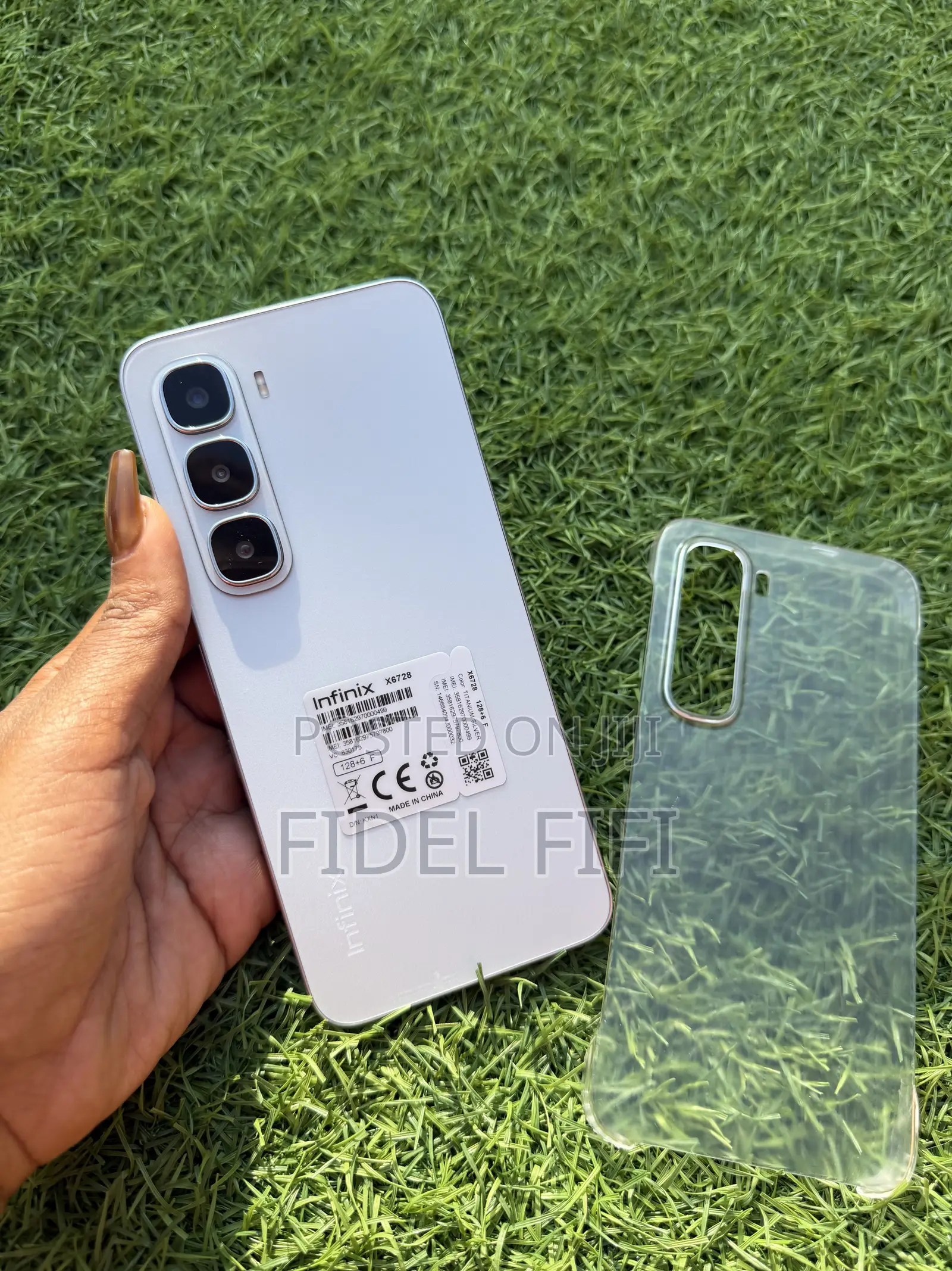 Infinix Hot 60i 128 GB Silver