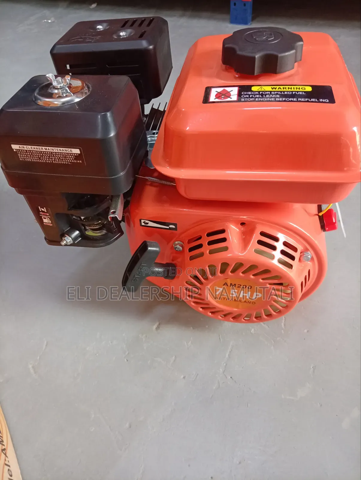Heavy Duty 7.5hp Astramilano Gasoline Engine Am200