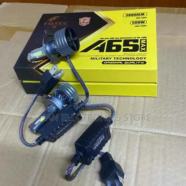 Ip68 Waterproof A65 Max 500w Led Car Headlight Bulbs 38000lm 