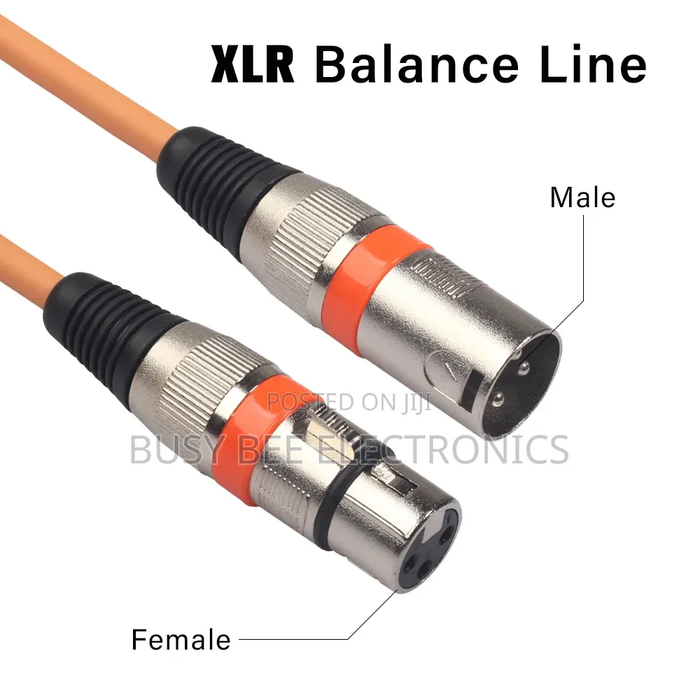 High Quality Balanced XLR Cable for Mixer Amplifier