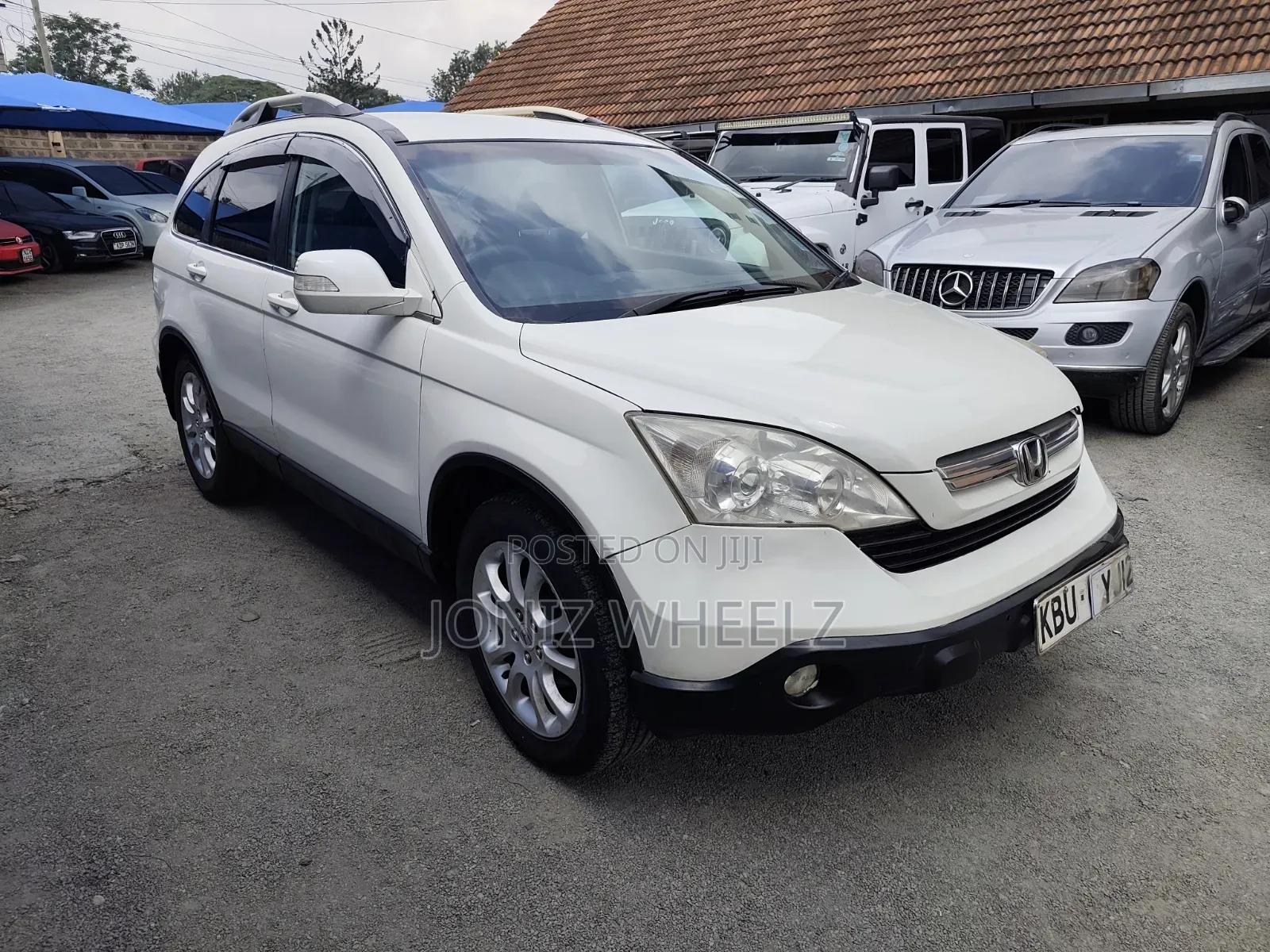 Honda CR-V EX 4WD Automatic 2007 White