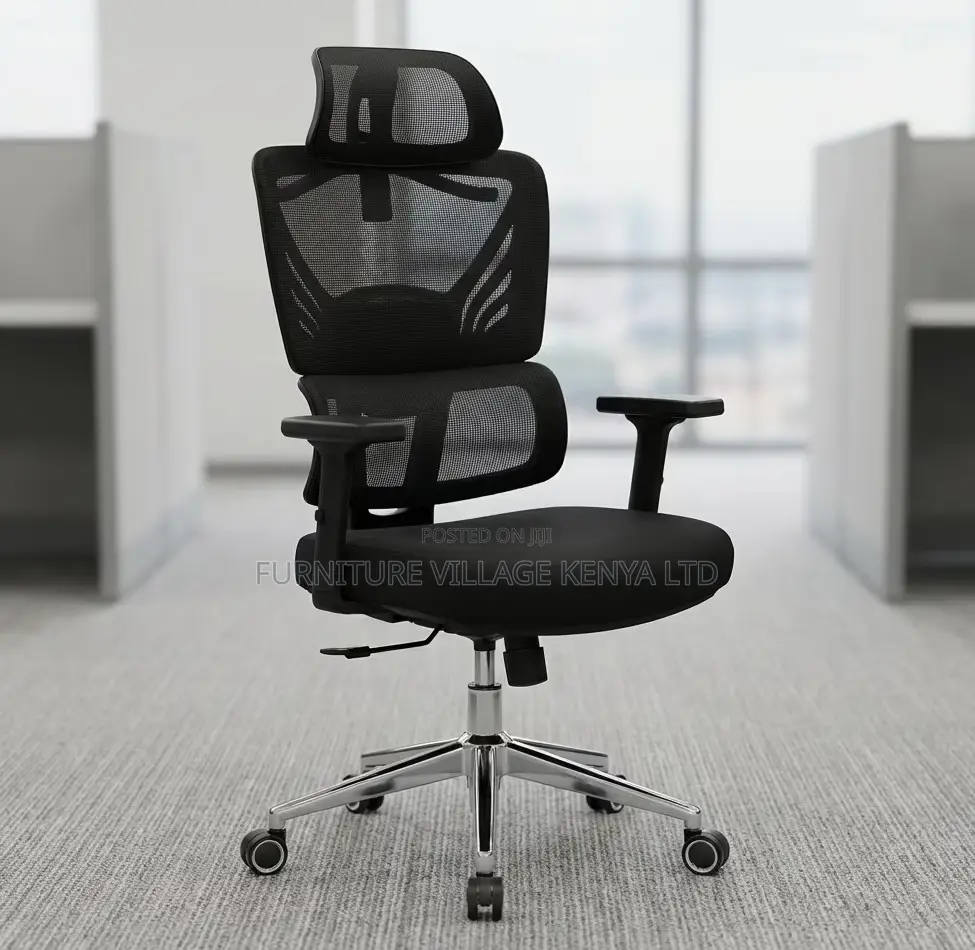 Black Mesh Lumbarcare Office Chair