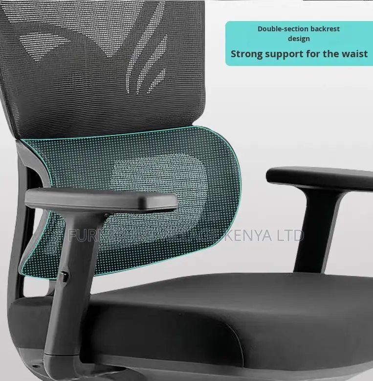 Black Mesh Lumbarcare Office Chair