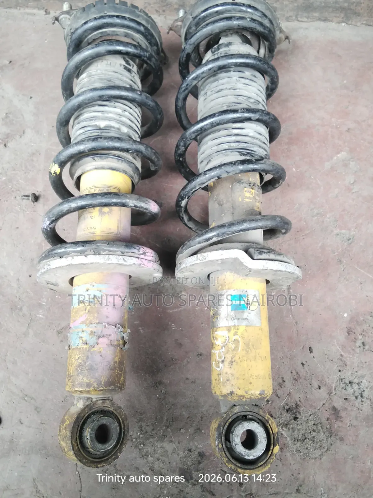 Original Bilstein Ex Japan Subaru Legacy B4 Rear Complete Shocks