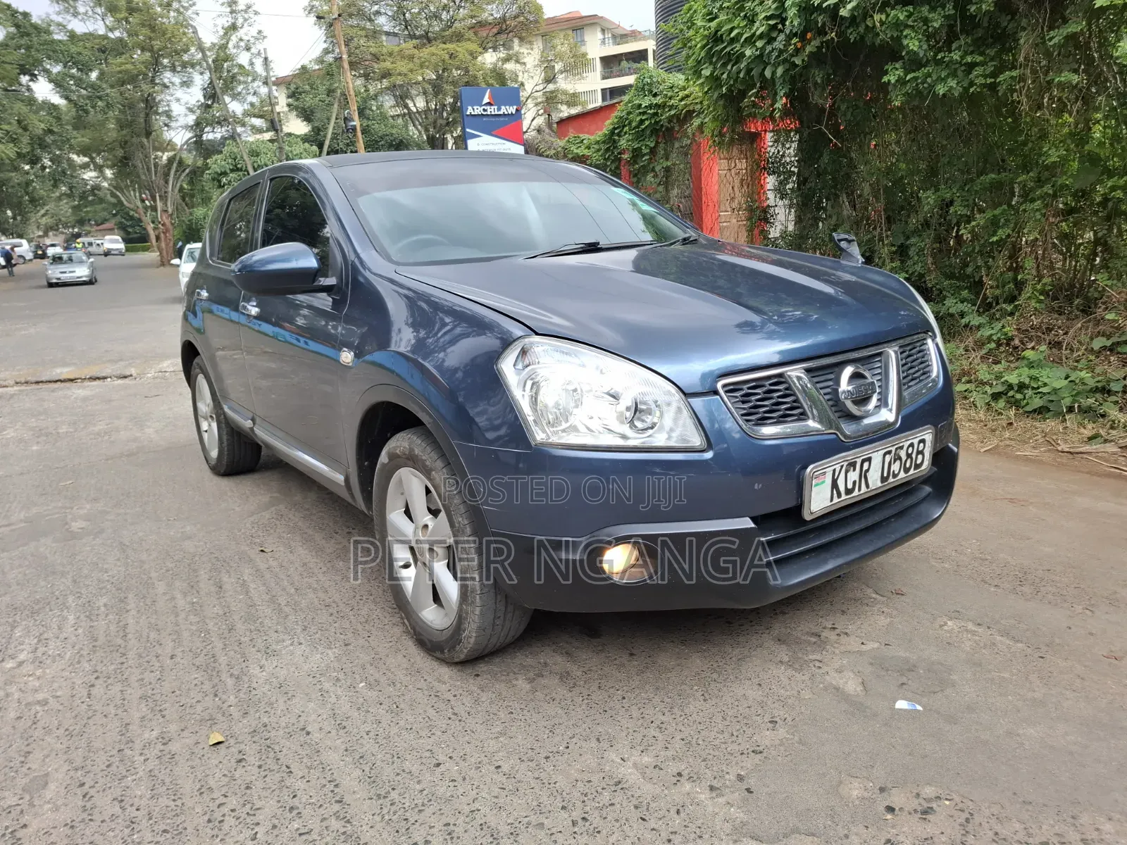 Nissan Dualis 2012 Blue