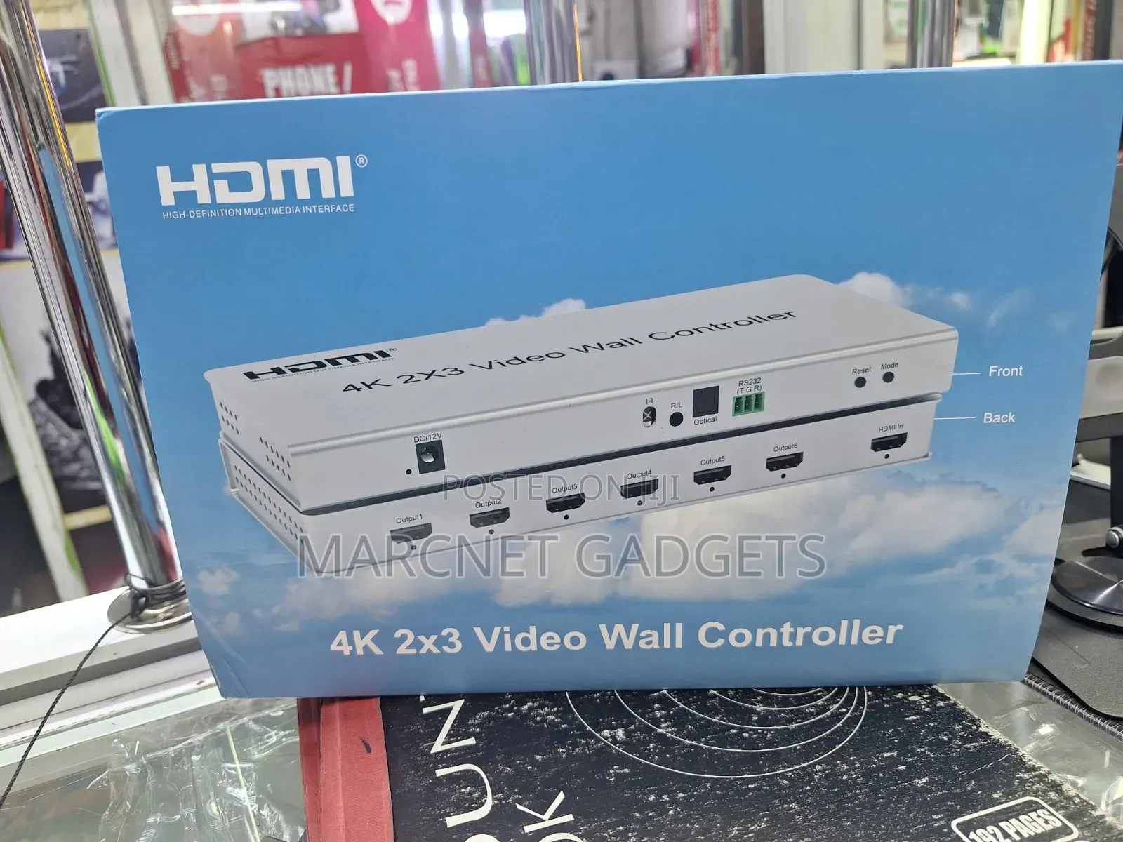  2×3 Video Wall Controller. Combine 6 Screens