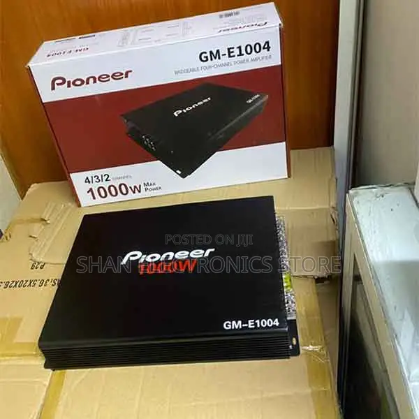 Gm-A6704 Pioneer 4-Channel Bridgeable Amplifier With Bass Boost