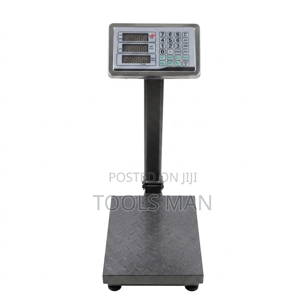 Digital Platform Weighing Scale 150kg Heavy Duty Commercial