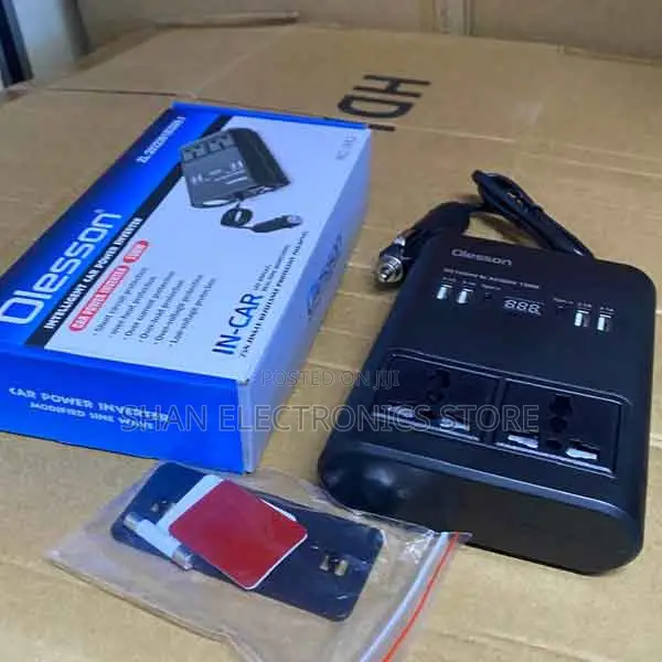 Led Battery Level Display 1662 Car Power Inverter 150w Power Socket