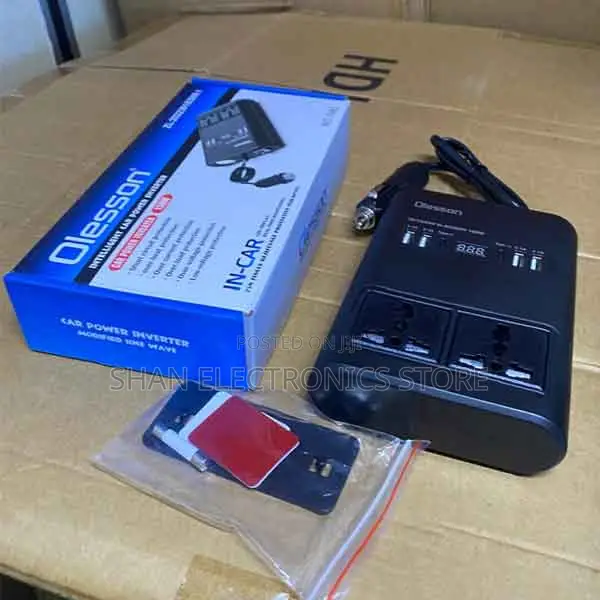 Cigarette Lighter 12v/24v 220v Car Inverter With 4usb Ports and Type C
