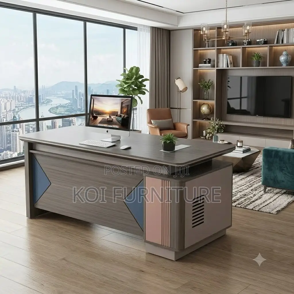 Office Desk; 1.8 Meter Executive Boss Office Desk