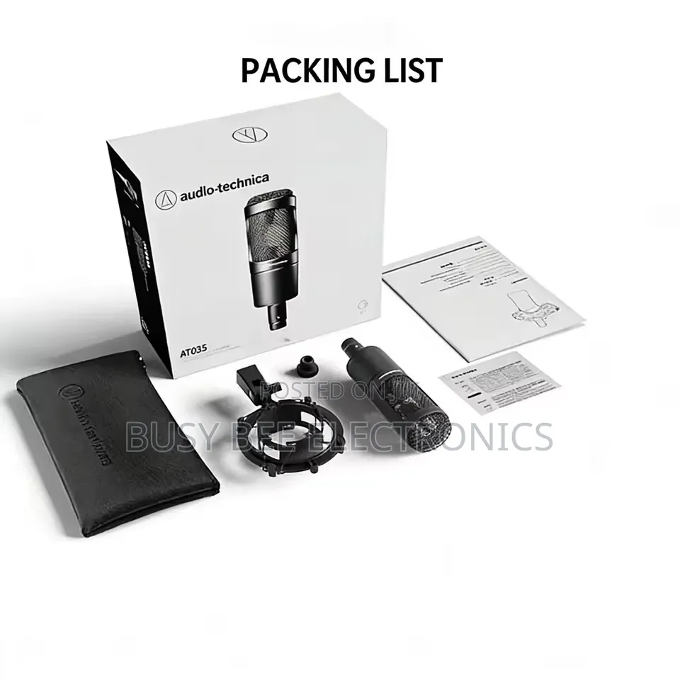 At2035 Cardioid Condenser Microphone Professional Studio