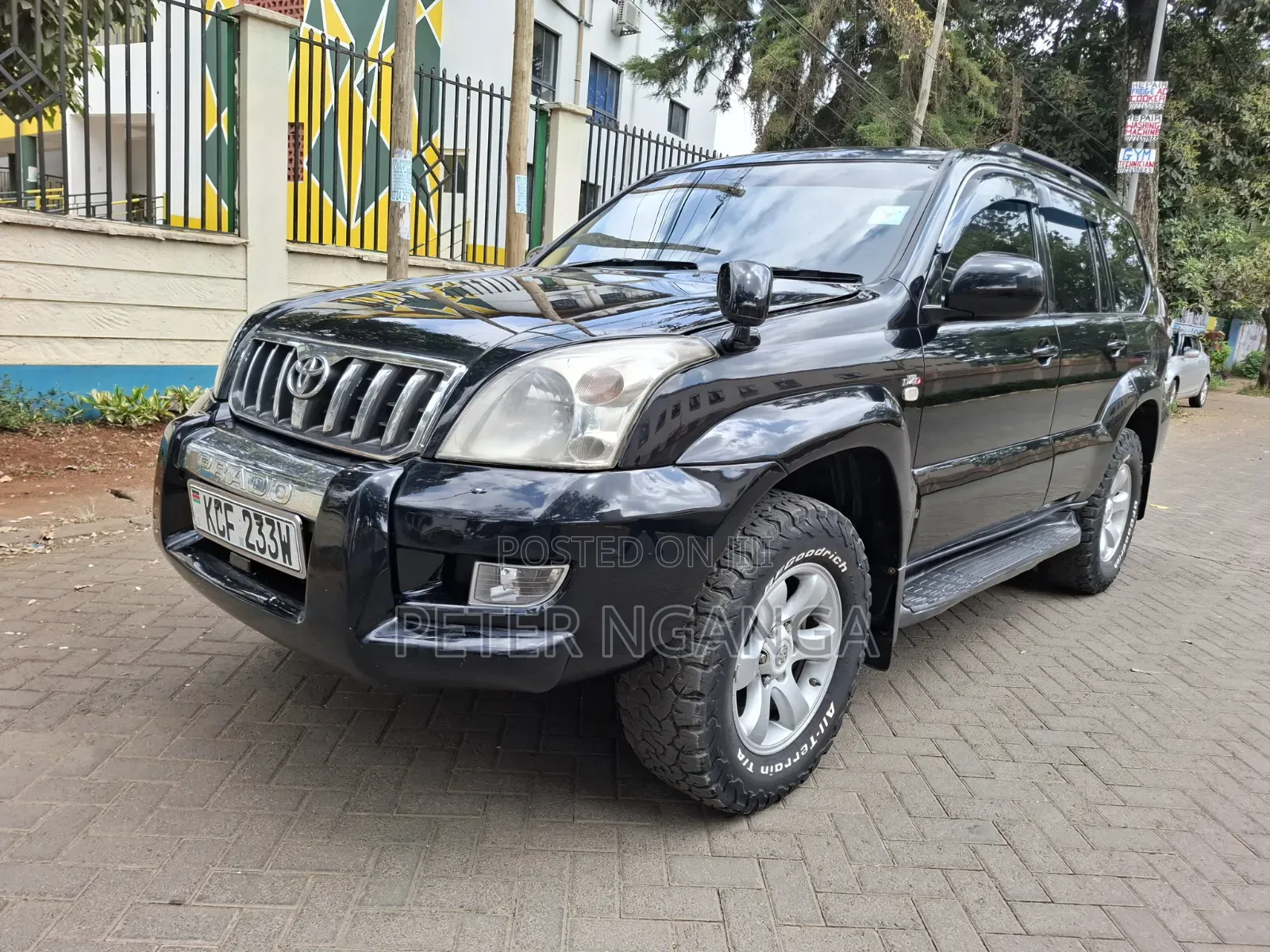 Toyota Land Cruiser Prado 2009 Black