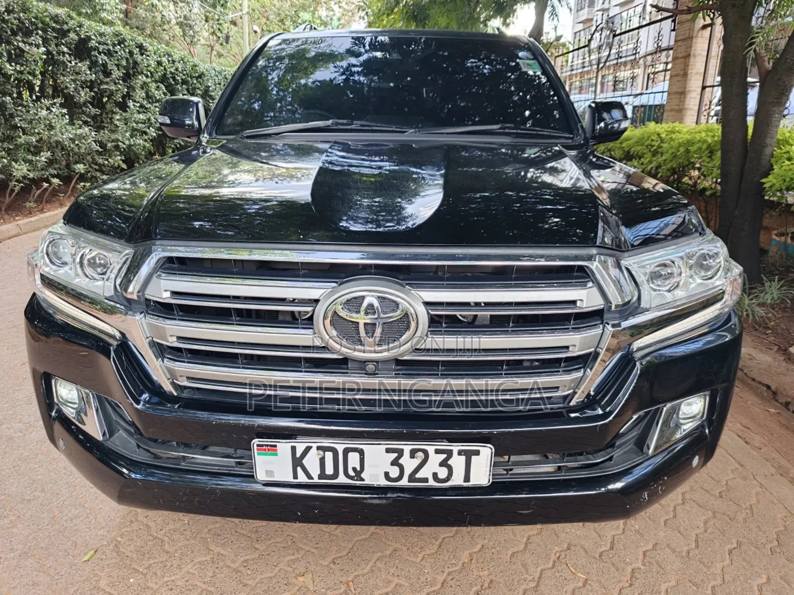 Toyota Land Cruiser 2016 Matt Black