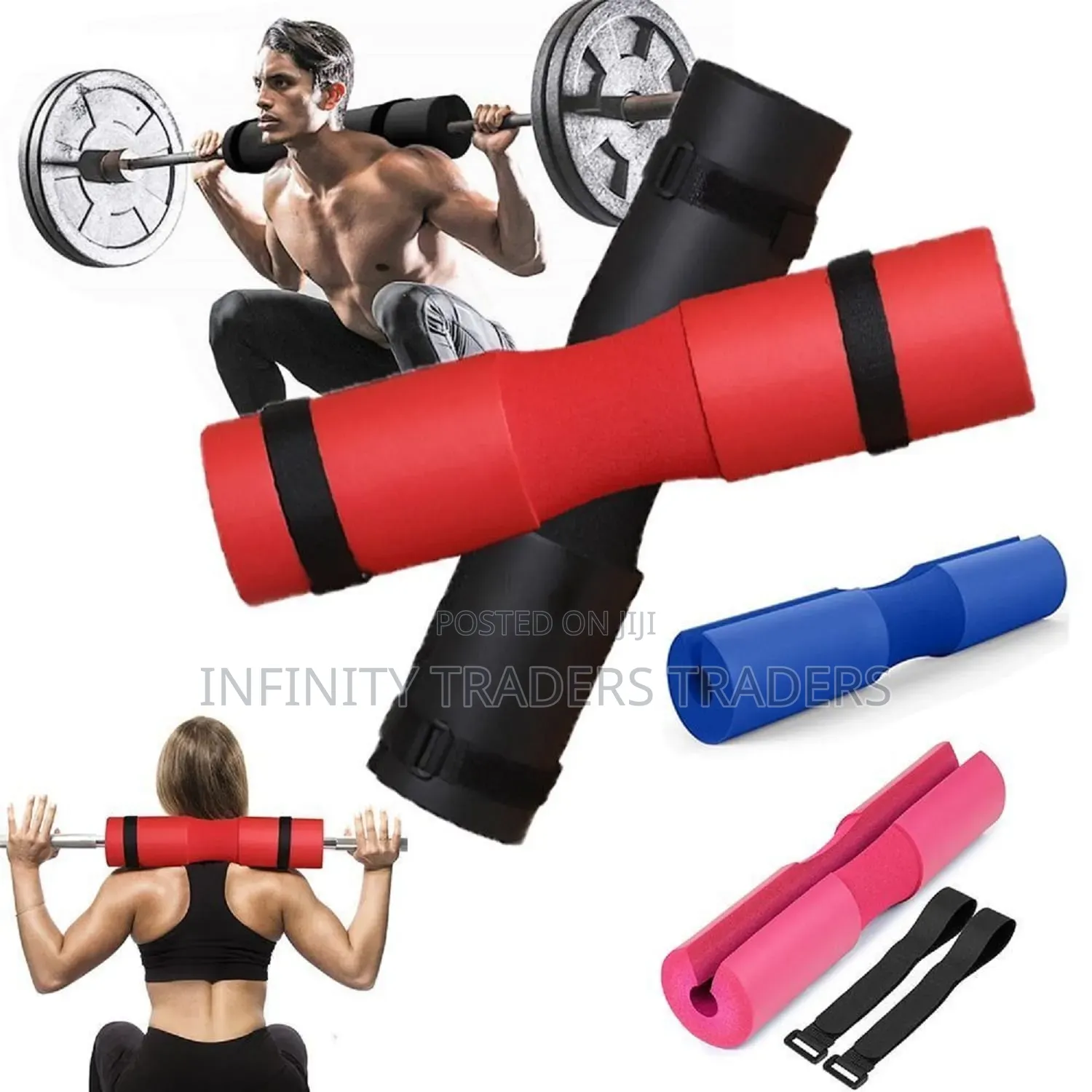 Barbell Squat Shoulder Pad Hip Thrust Barbell