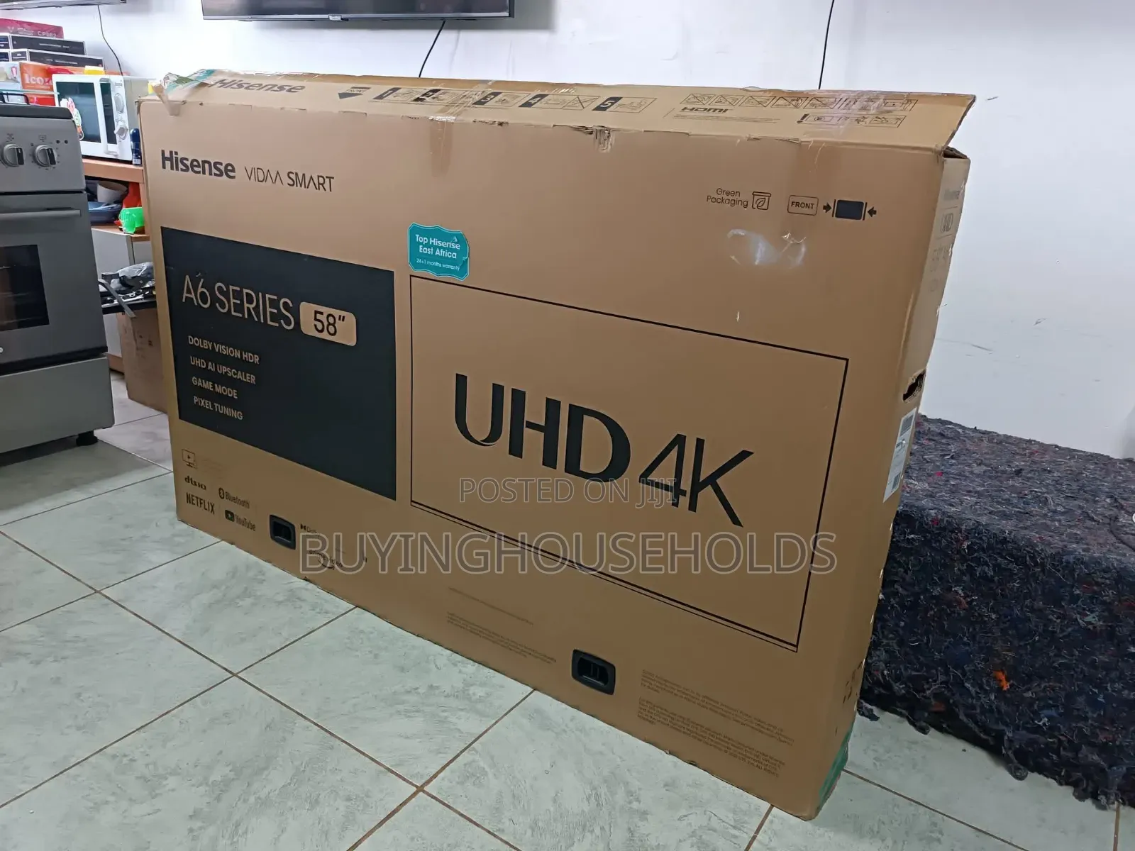Hisense 58" Smart Tv Vidaa Os