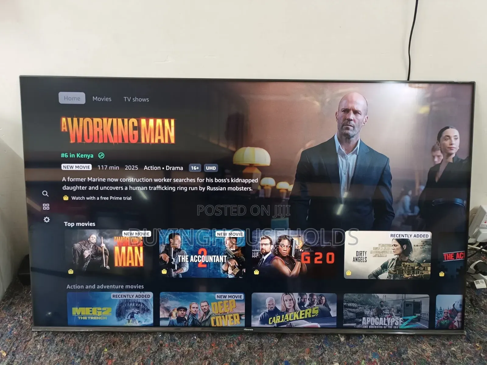 Hisense 58" Smart Tv Vidaa Os