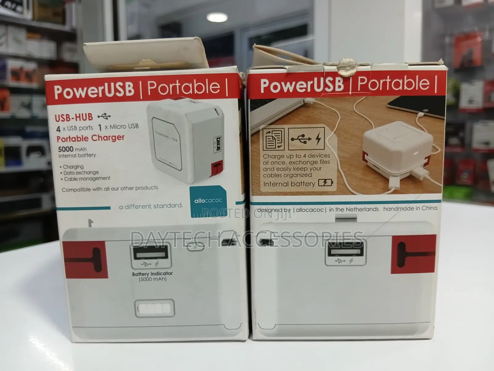Allocacoc Powerusb Hub Uk (4 Usb Ports)
