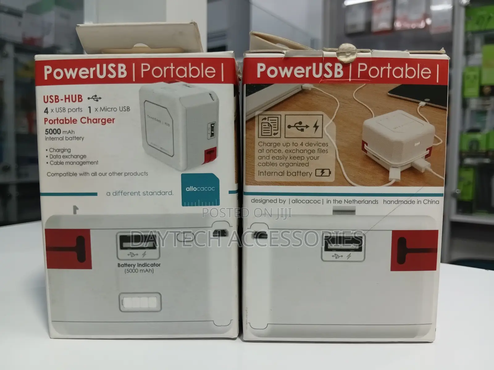 Allocacoc Powerusb Hub Uk (4 Usb Ports)