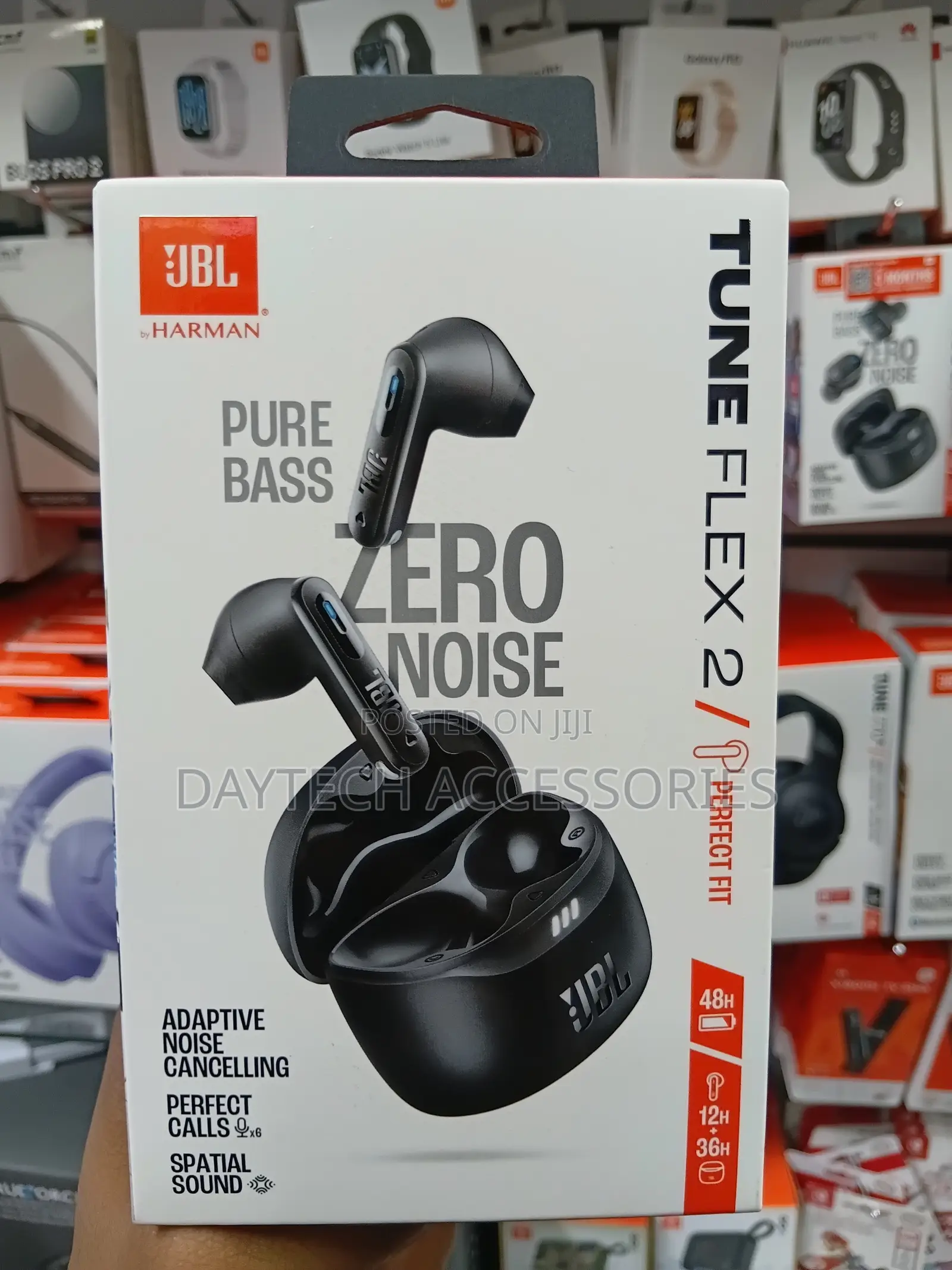 JBL Tune Flex 2 - True Wireless Noise Cancelling Earbuds - 48 HRS