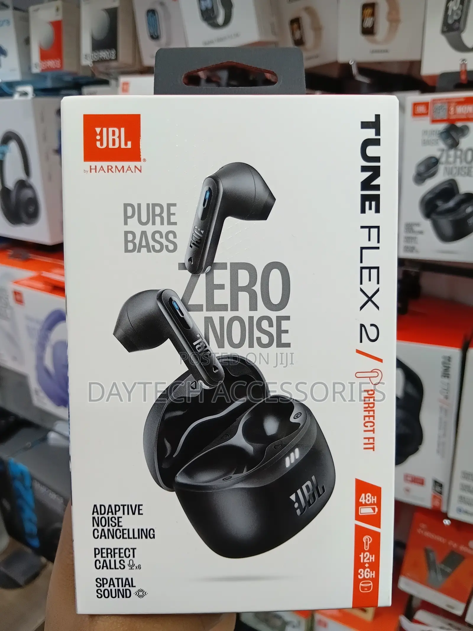 JBL Tune Flex 2 - True Wireless Noise Cancelling Earbuds - 48 HRS