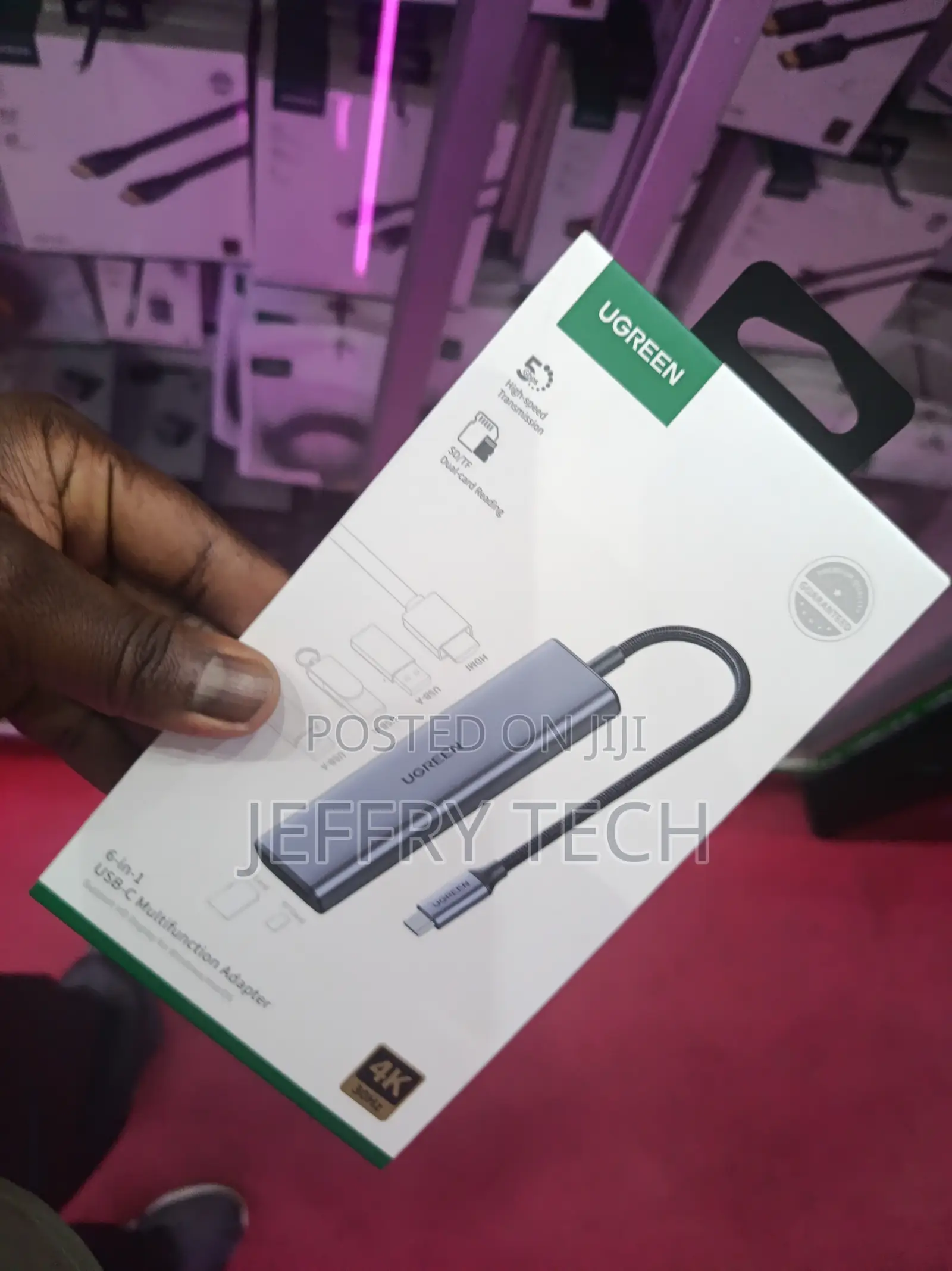 Usb C Hub With Gigabit Ethernet, Type C to Hdmi Multiport Adapter,