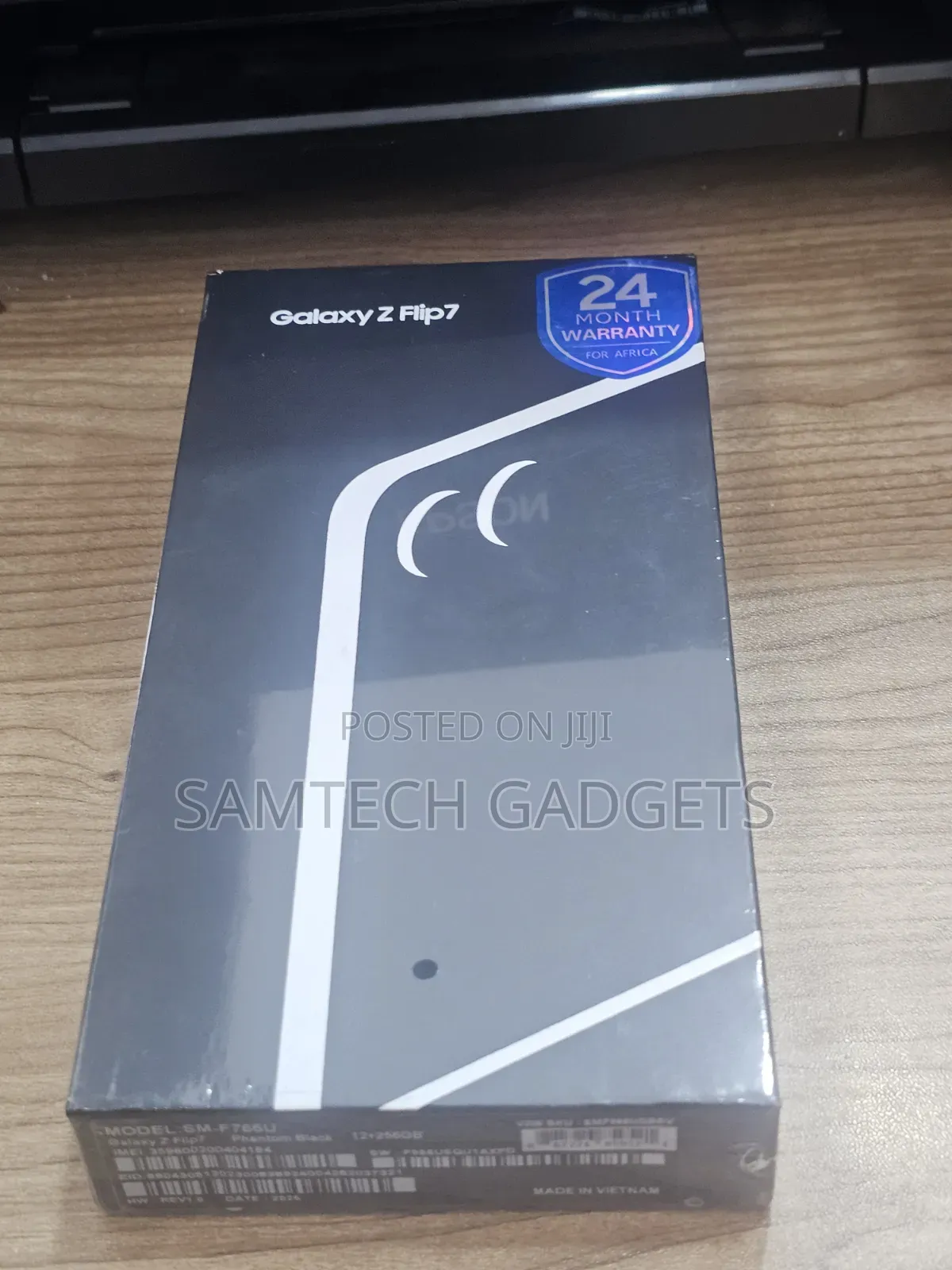 New Samsung Galaxy Z Flip7 256 GB Black