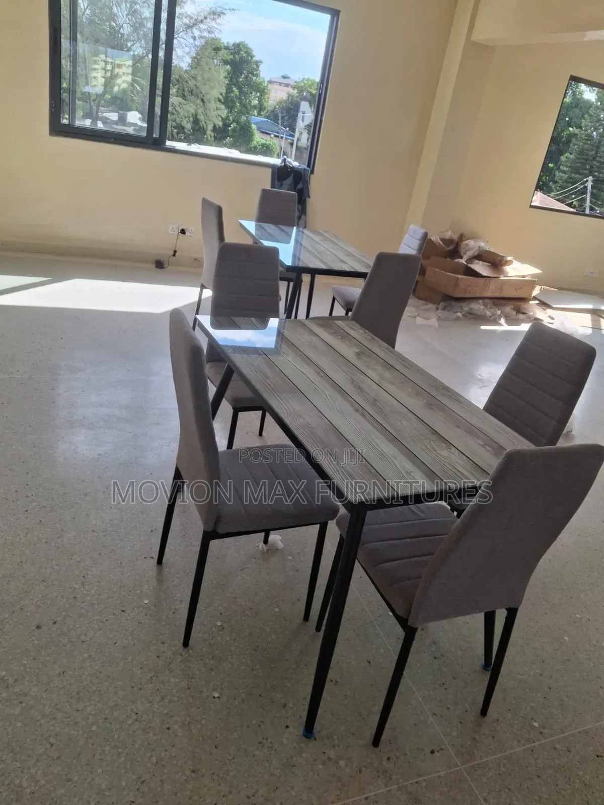 Dinning Top Glass Table
