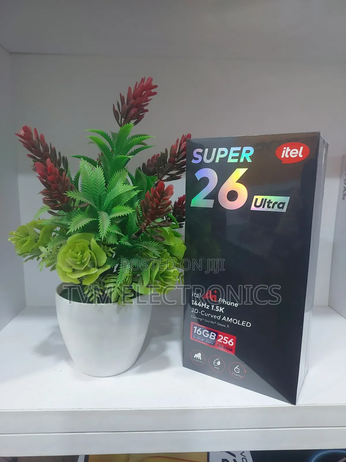 New Itel S26 Ultra 256 GB Silver