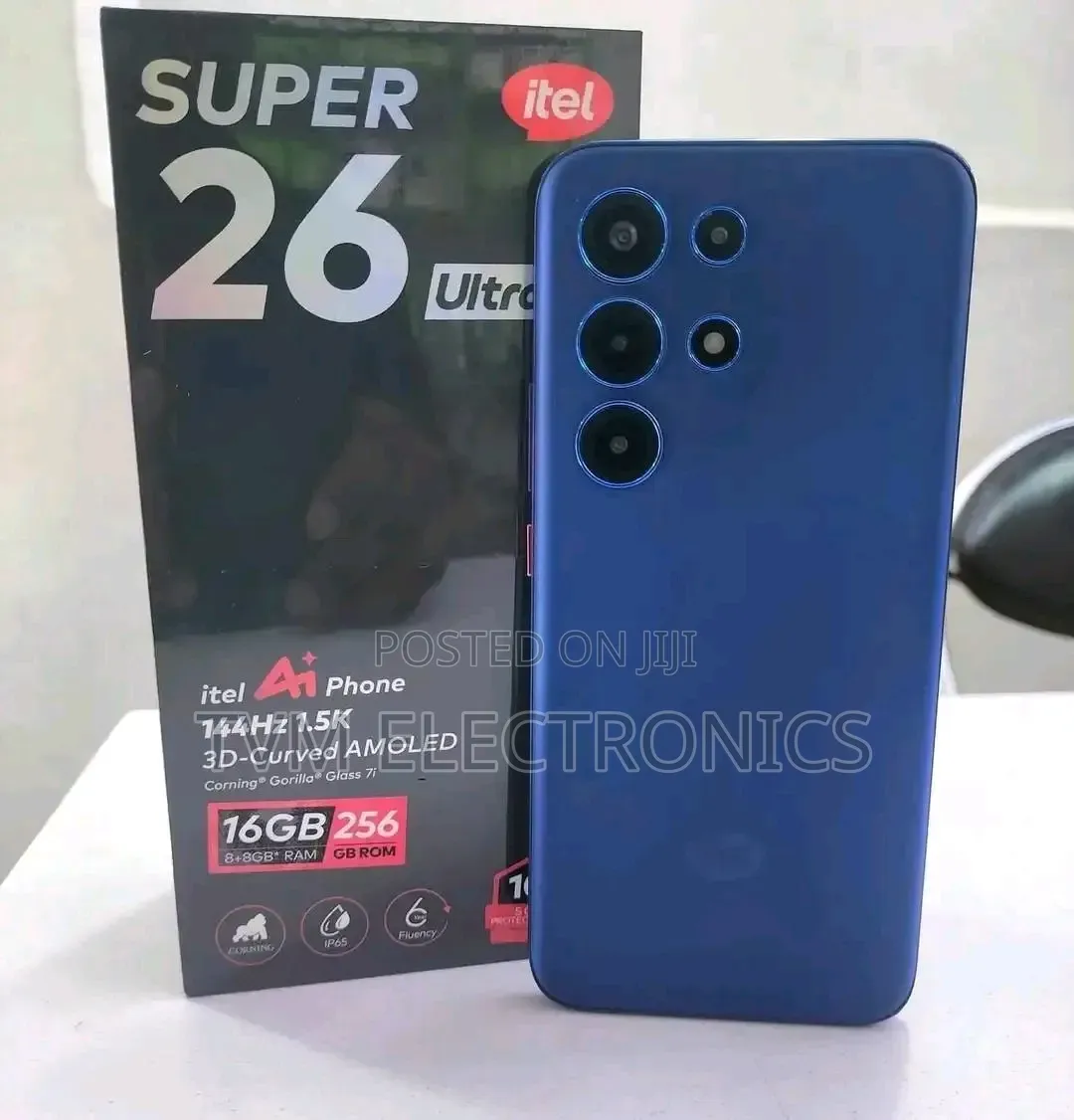 New Itel S26 Ultra 256 GB Silver