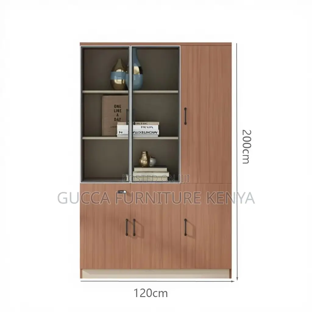 Wooden Executive File Cabinet.