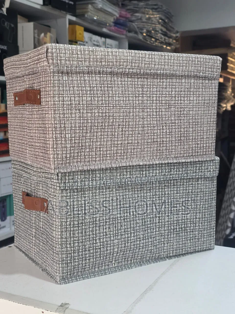 Foldable Storage Box With Lid