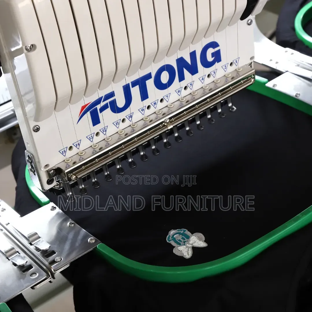 Futong 2 Heads 12 Needles Embroidery Sewing Machine