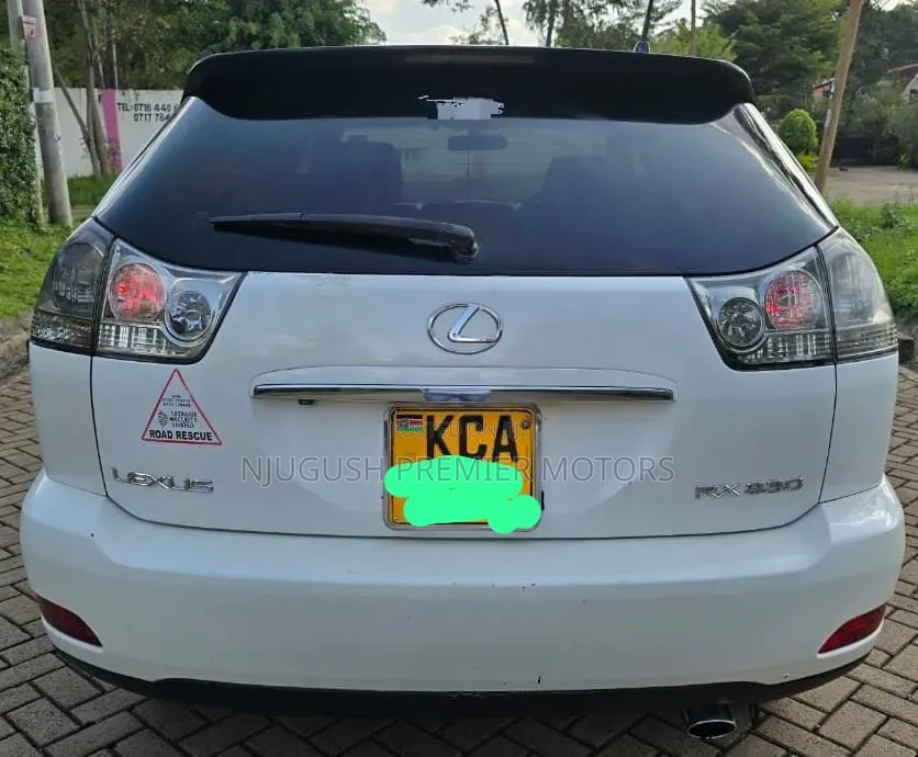 Toyota Harrier 2008 White