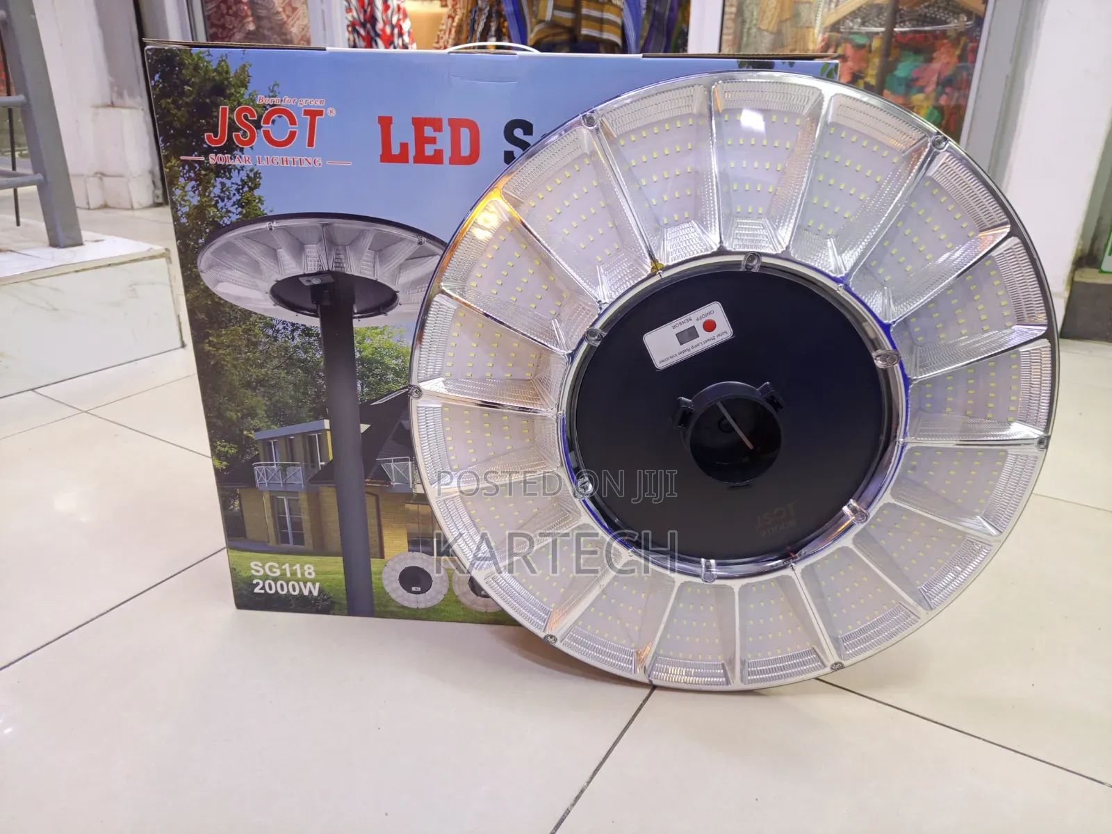 Jsot Sg118 2000w Outdoor Waterproof Ufo Solar Light