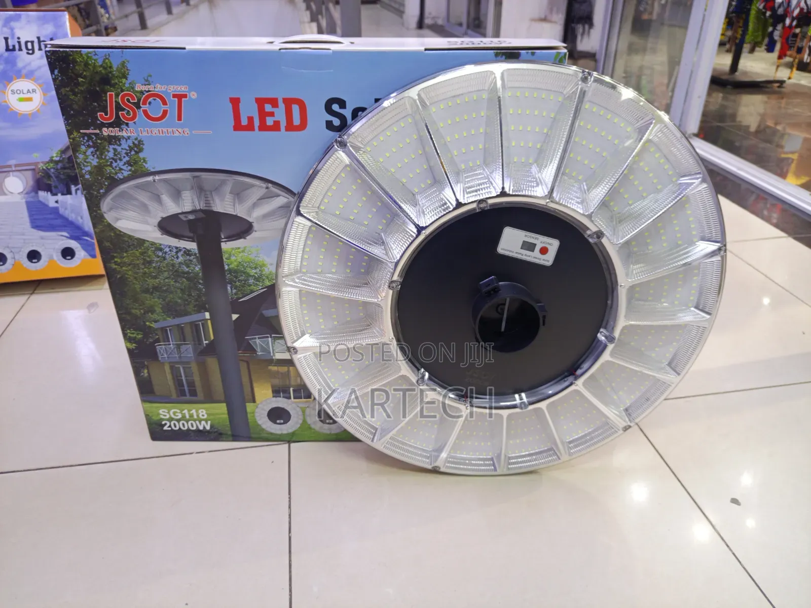 Jsot 2000w Outdoor Waterproof Solar Garden Street Light