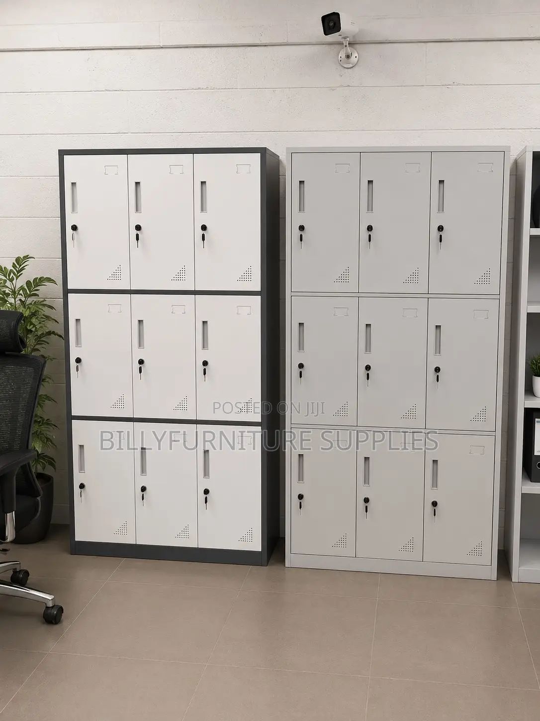 9 Door Metal Locker Cabinet Nairobi – Office School Storage